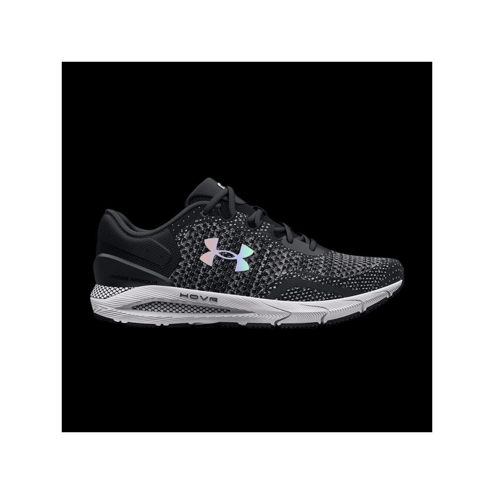 Кроссовки Under Armour Wmns HOVR Intake 6 'Черный Белый Иридесцентный' 1