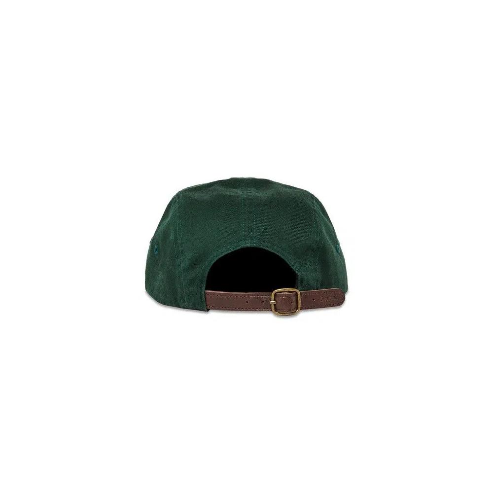 Кепки Supreme Washed Chino Twill Camp Cap 'Pine Green' 4