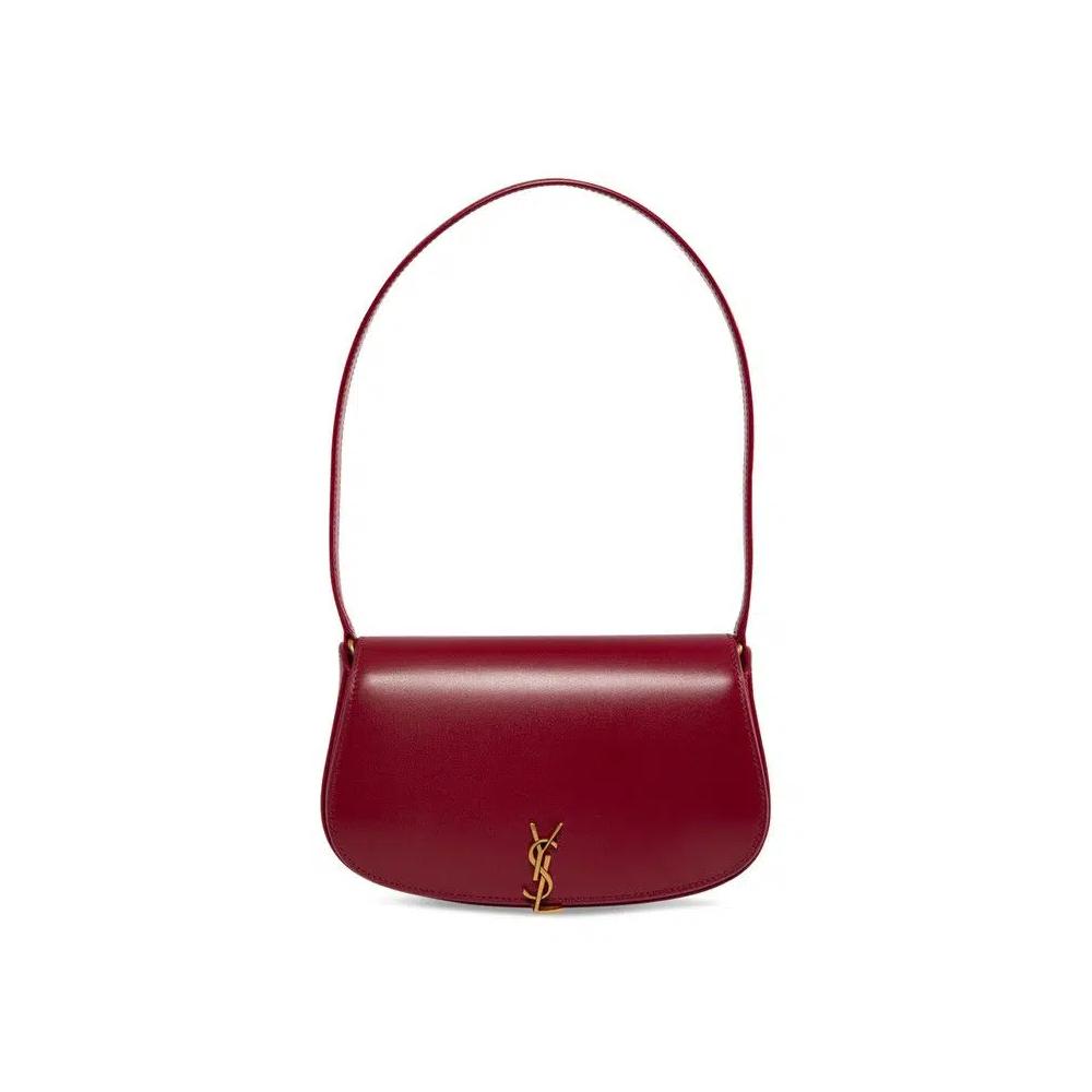 Сумки через плечо Saint Laurent Half-Moon Shoulder Bag «Cherry Jam» 1