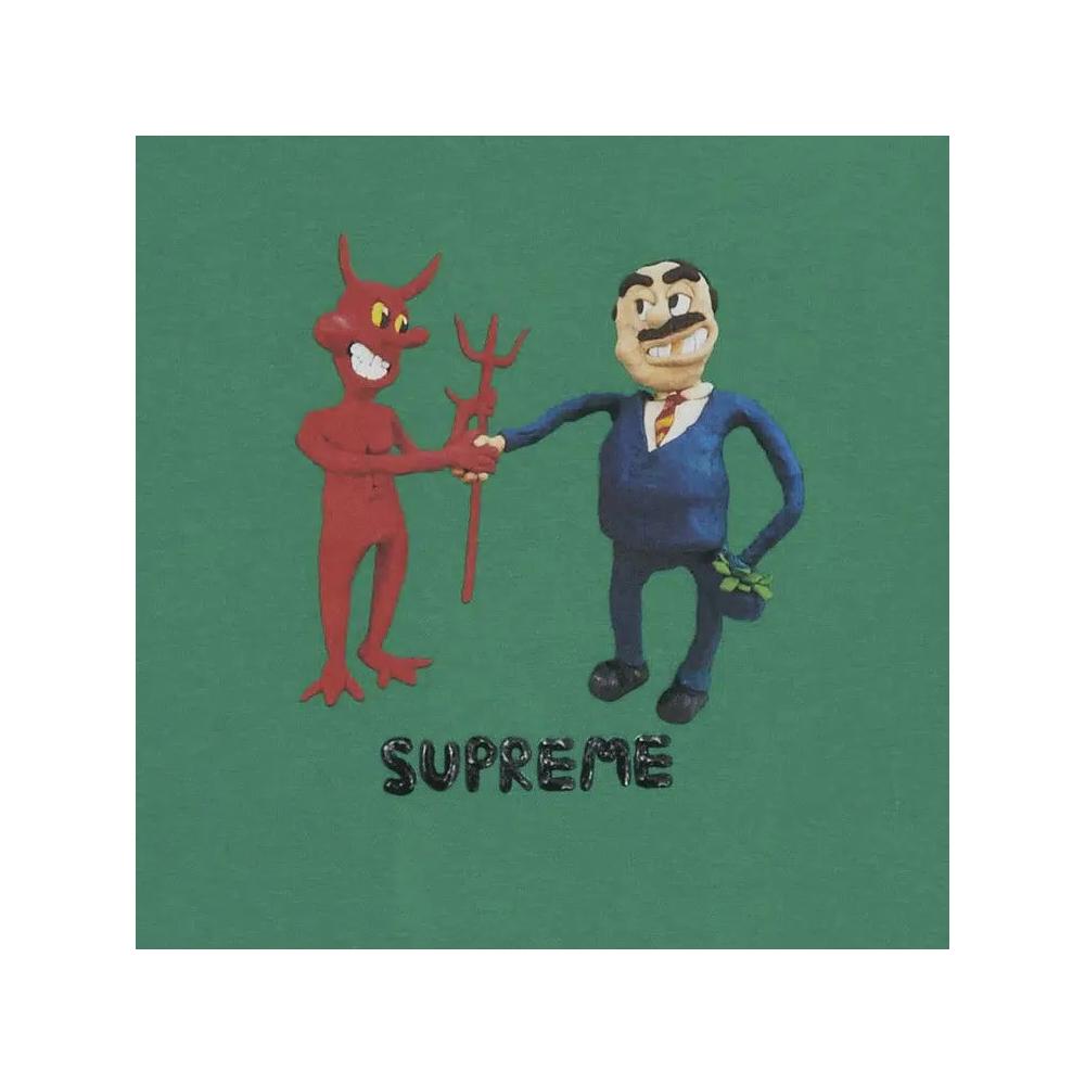 Футболки Supreme Business Tee 'Green' 2