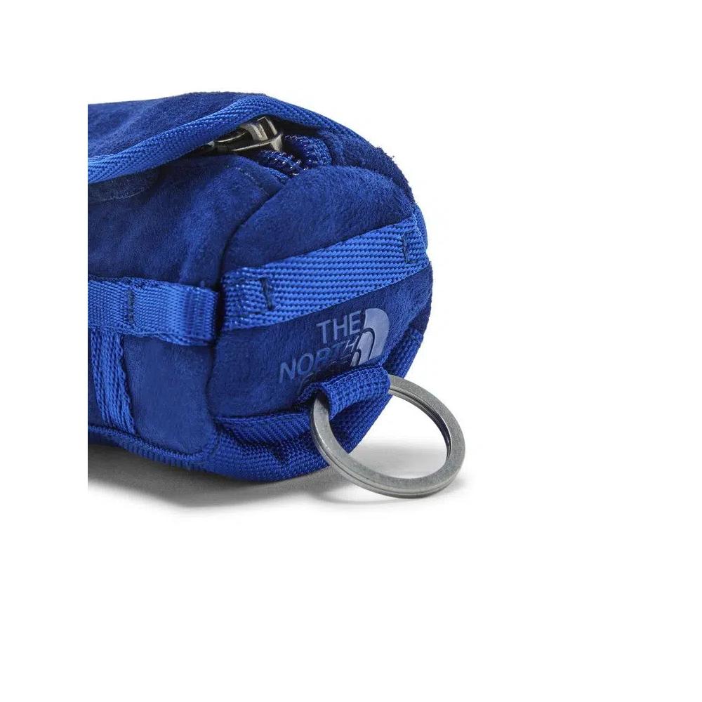 Брелоки и шнурки Supreme x The North Face Suede Base Camp Duffle Keychain 'Синий' 3