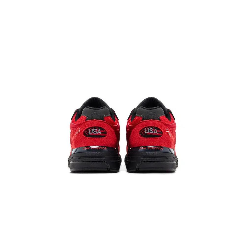 Повседневный бег New Balance 993 MiUSA 'Red Black' 6