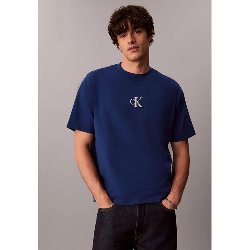 Футболка оверсайз с логотипом на спине - Calvin Klein Jeans 1