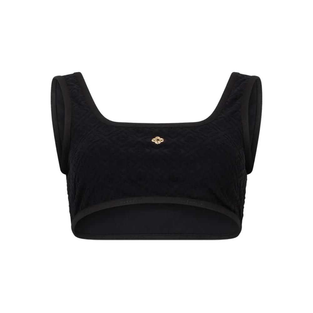 Топ бикини с монограммой 2