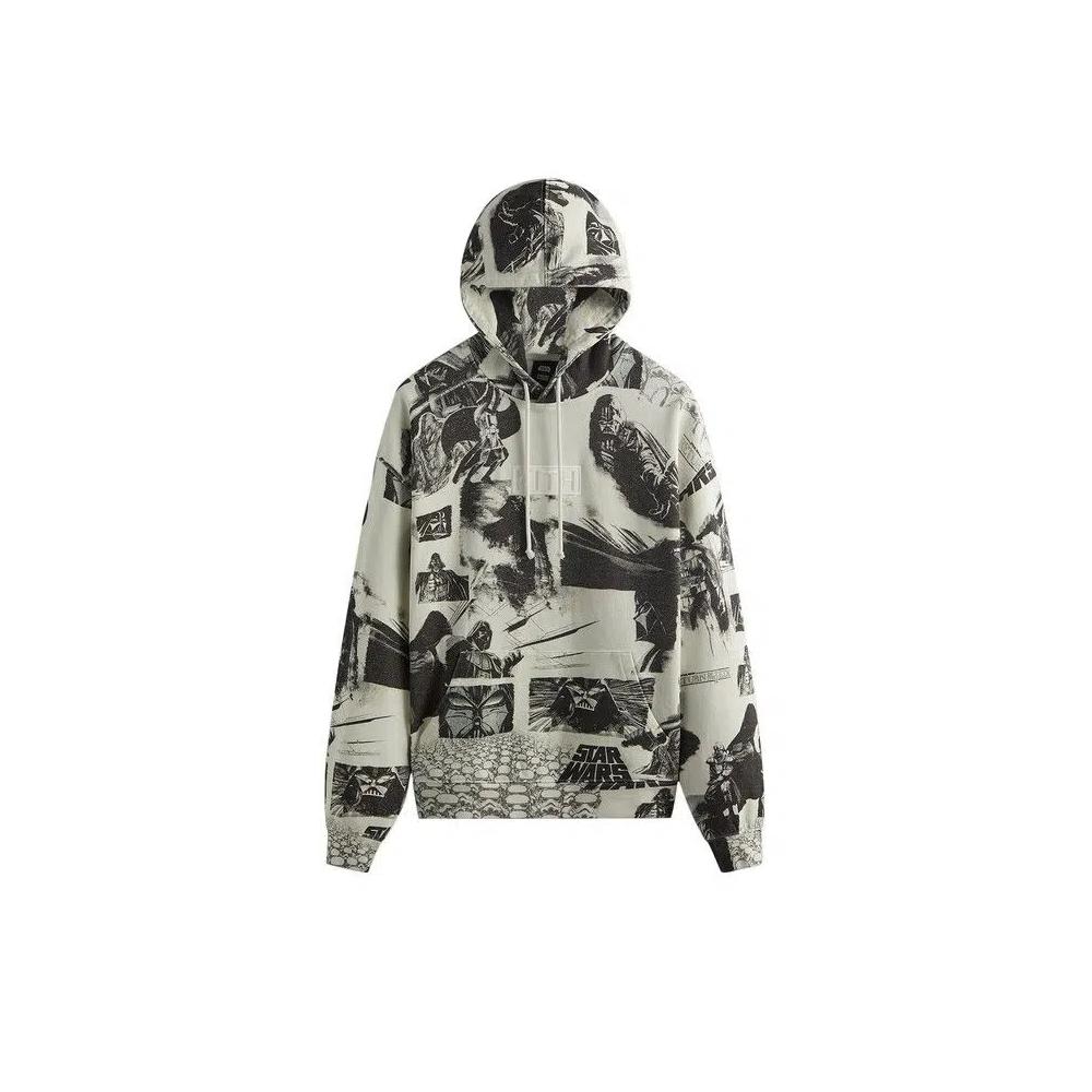 Худи Kith x Star Wars Darth Vader Illustration Hoodie 'Вафля' 1
