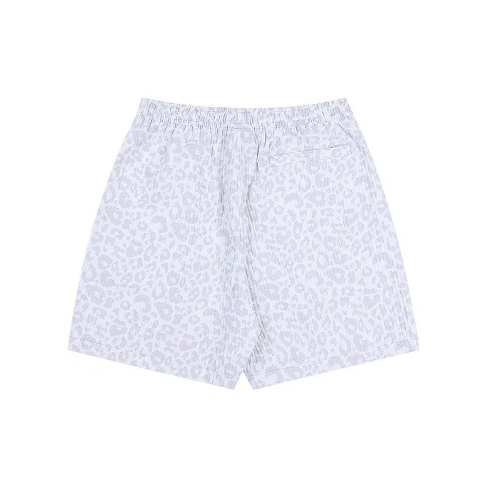 Шорты Pleasures Leopard Active Shorts 'Белый' 2