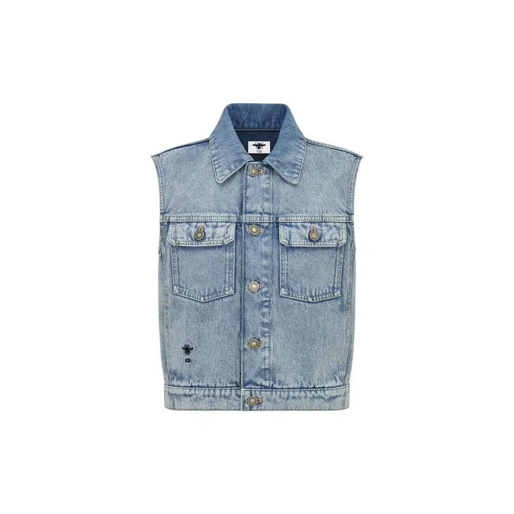 Куртки Dior Sleeveless Jacket 'Синий' 1