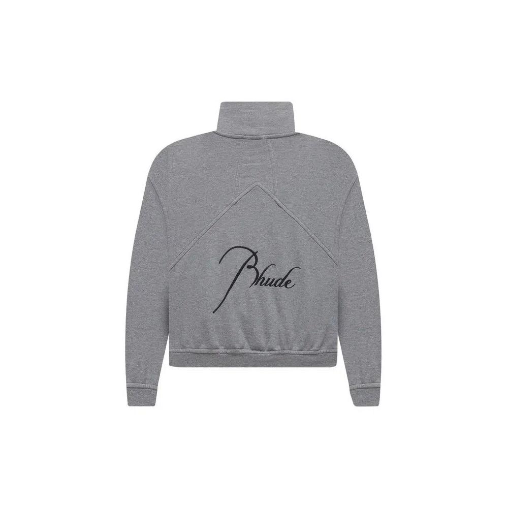 Хаф-зипы Rhude Quarter Zip 'Heather Grey' 2