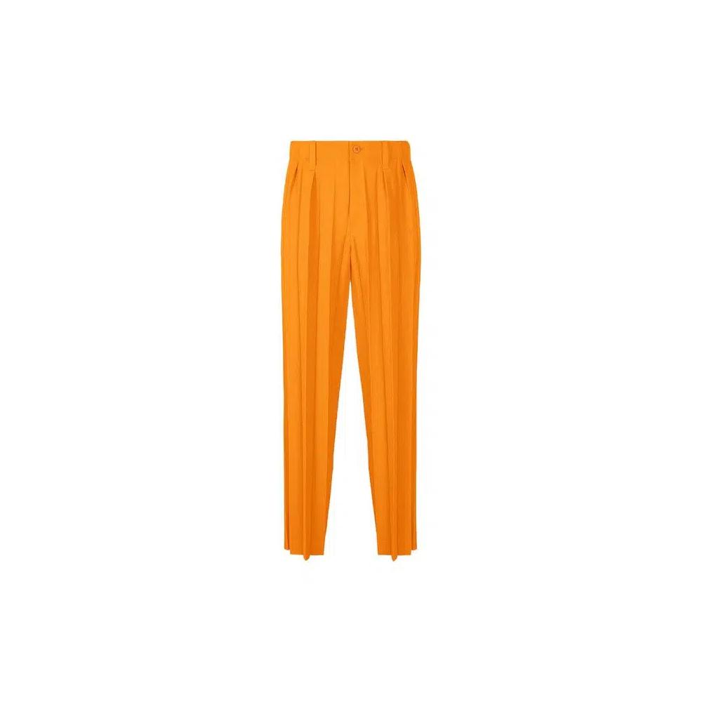 Брюки Homme Plissé Issey Miyake Edge Ensemble 'Оранжевый' 1