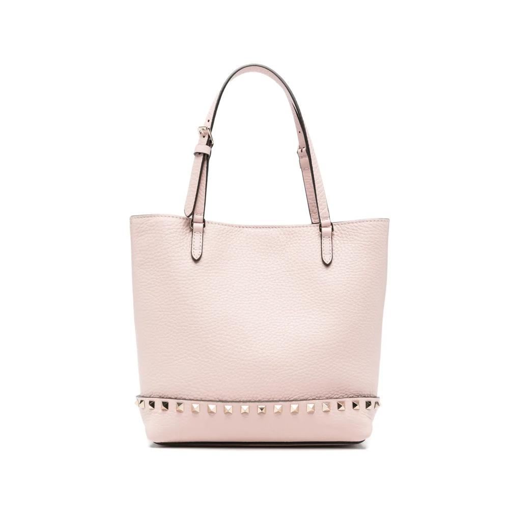 Сумка-тоут Rockstud из зернистой кожи 1