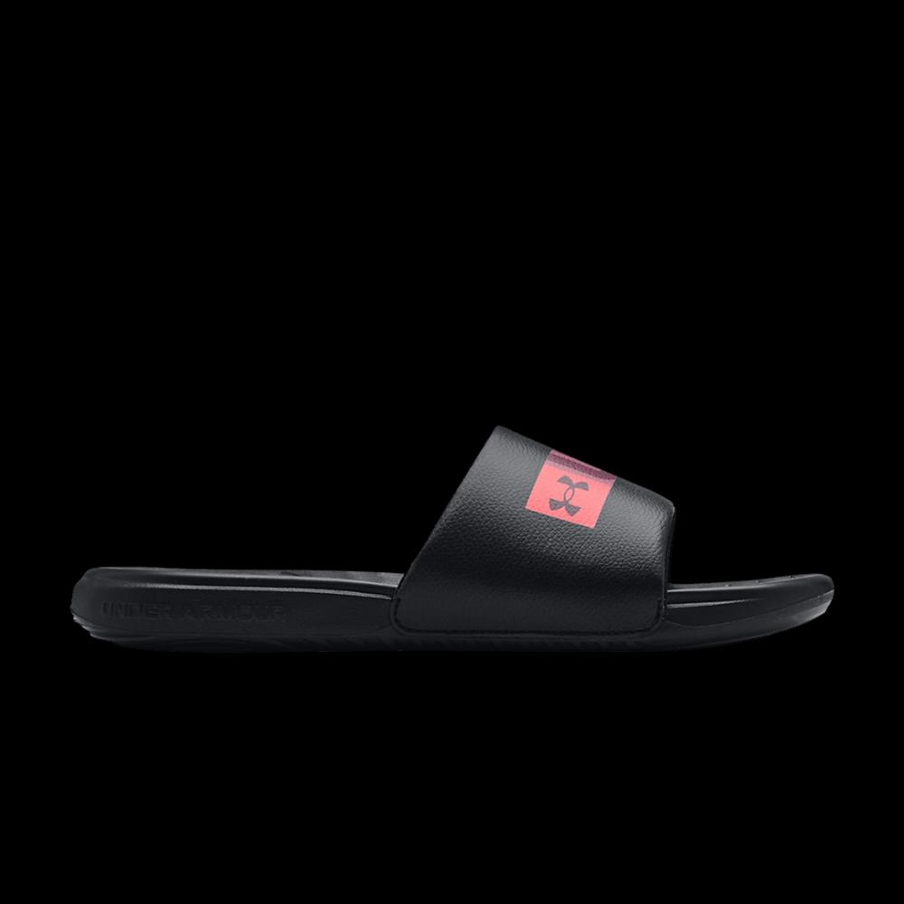 Сланцы Under Armour Ansa Graphic Slide «Black Beta» 1