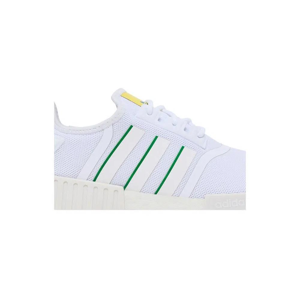 Кроссовки adidas NMD_R1 'White Green' 2