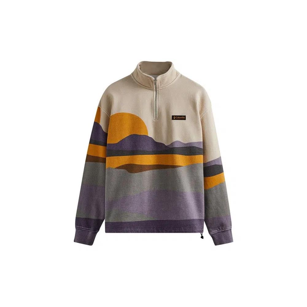 Полузастежки Kith For Columbia Quarter Zip 'Cyber Purple' 1