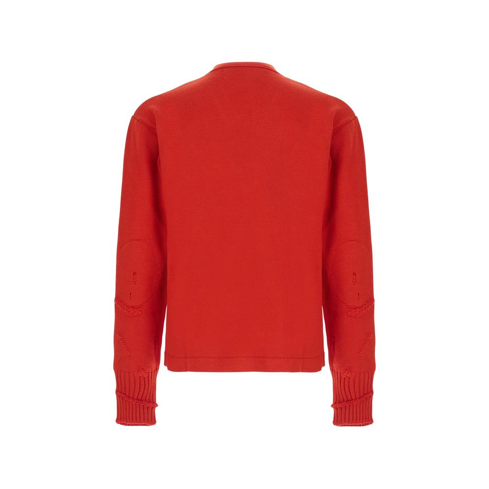 Varsity distressed cardigan 2
