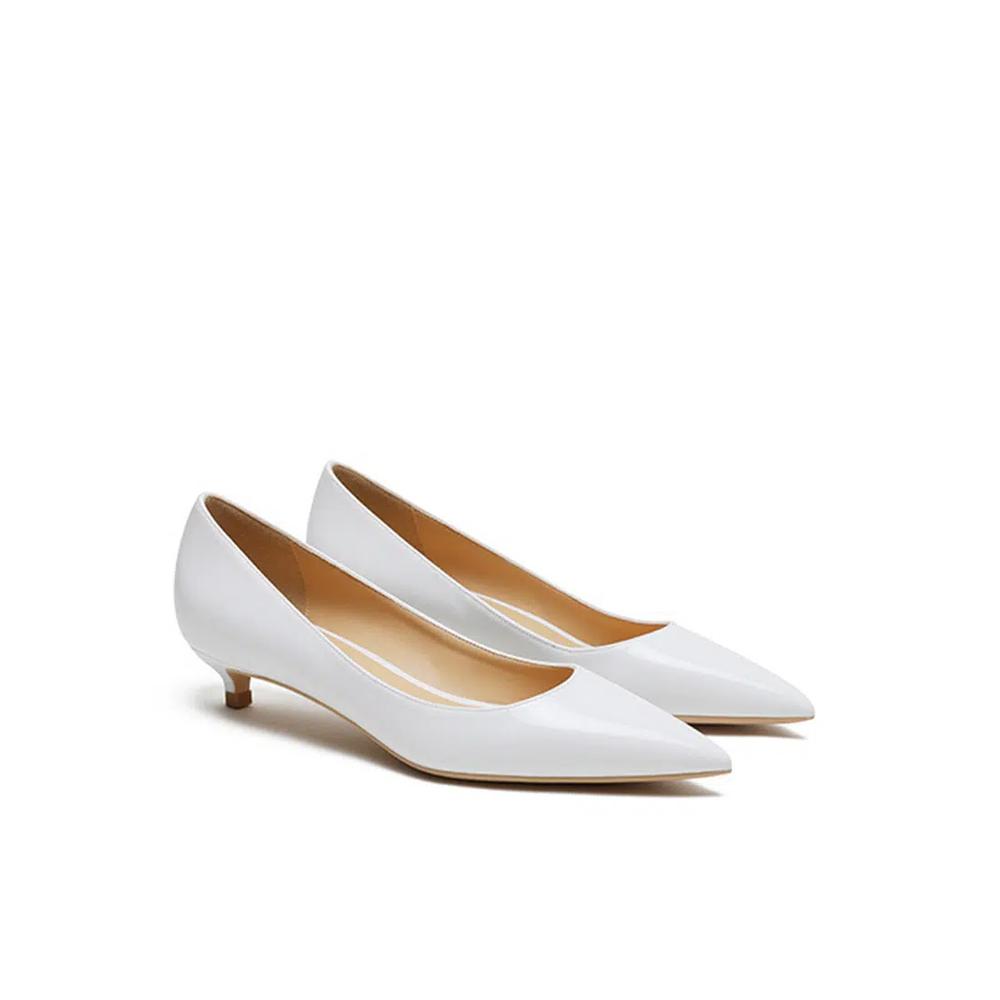 Туфли-лодочки на шпильке 3CM Patent Pointed Kitten Heels Pumps HZL130 3
