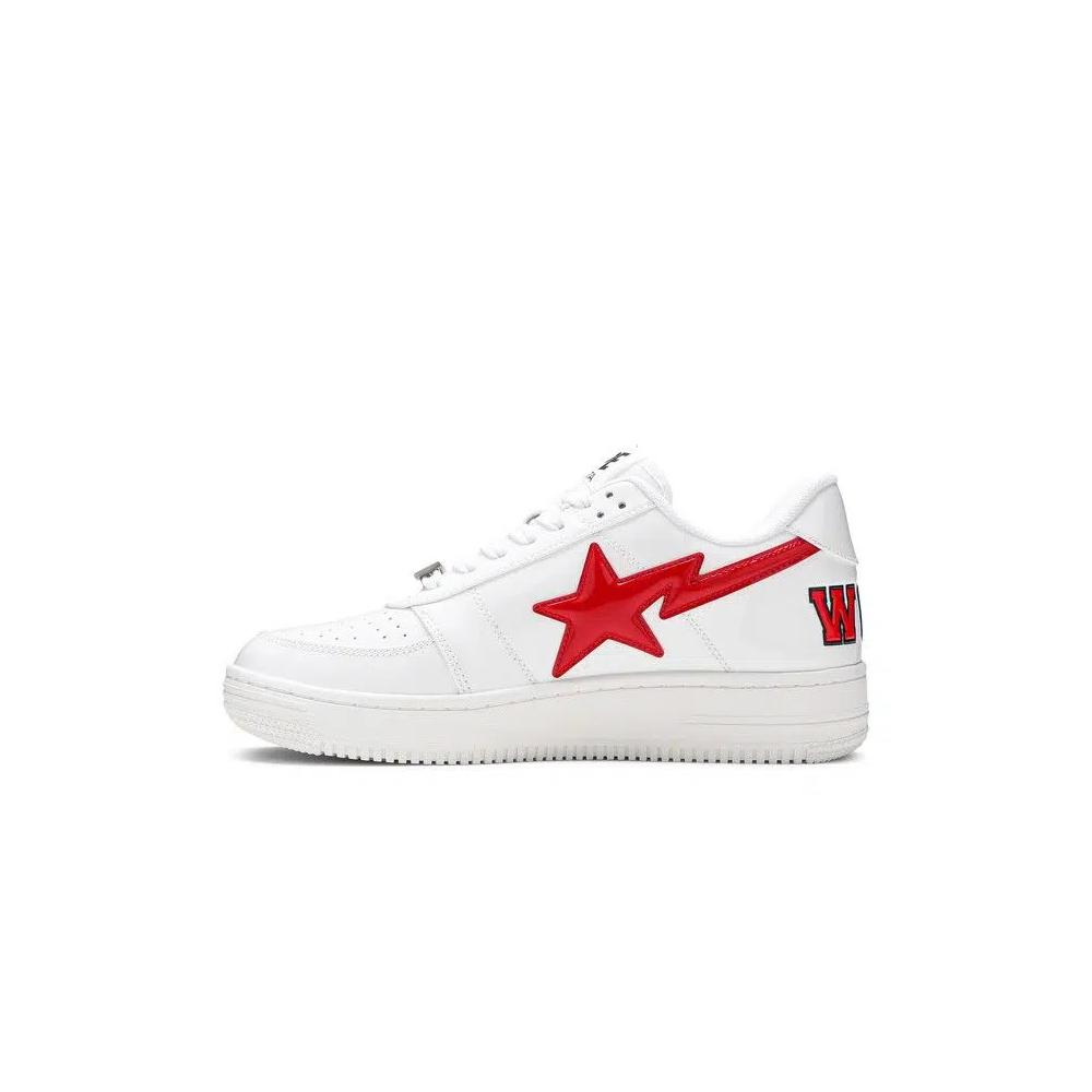 Лайфстайл Bapesta Low 'White Shark Face' 3