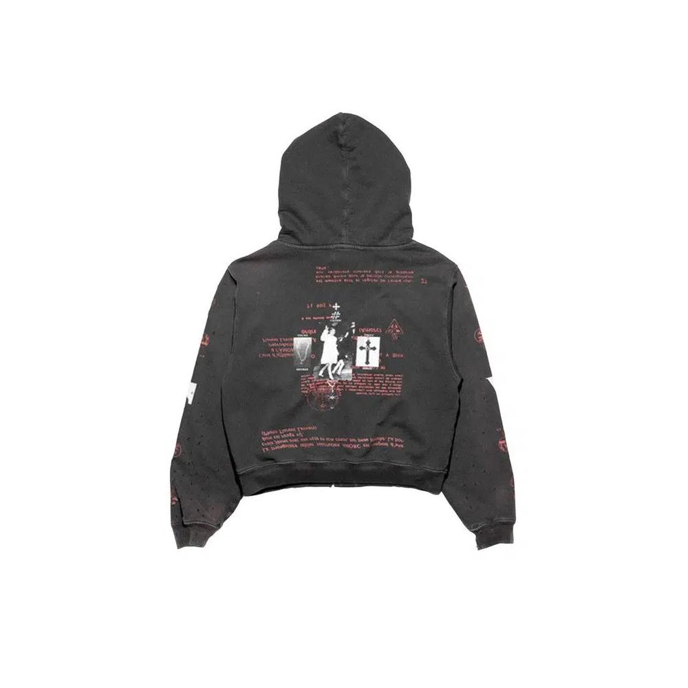 Худи Enfants Riches Déprimés Cherry Petite Hoodie 'Faded Black' 2