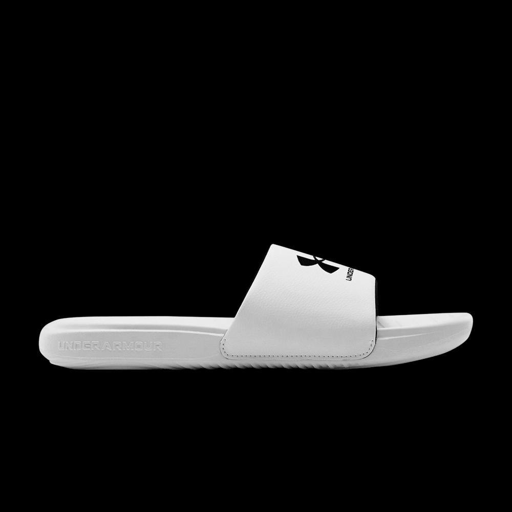 Шлепанцы Under Armour Ansa Fixed Slide 'White Black' 1