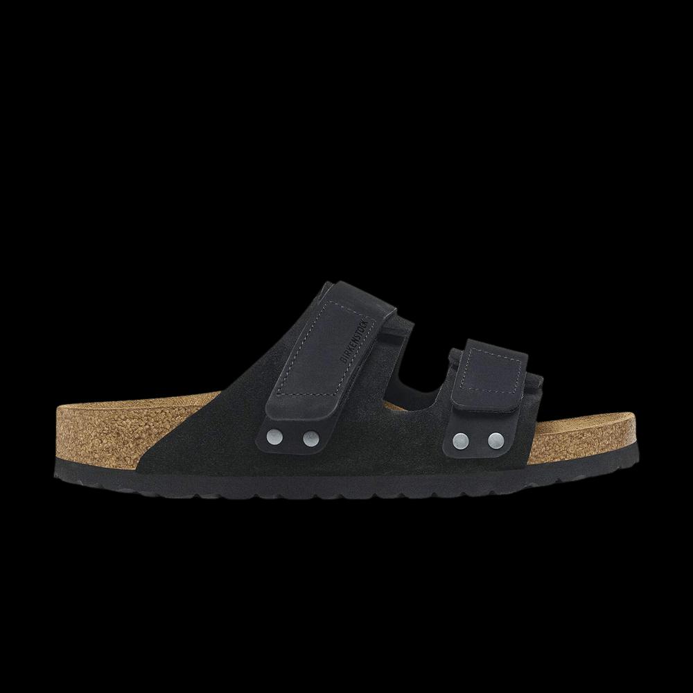Кроссовки Birkenstock Uji Suede Sandal 'Black' 1