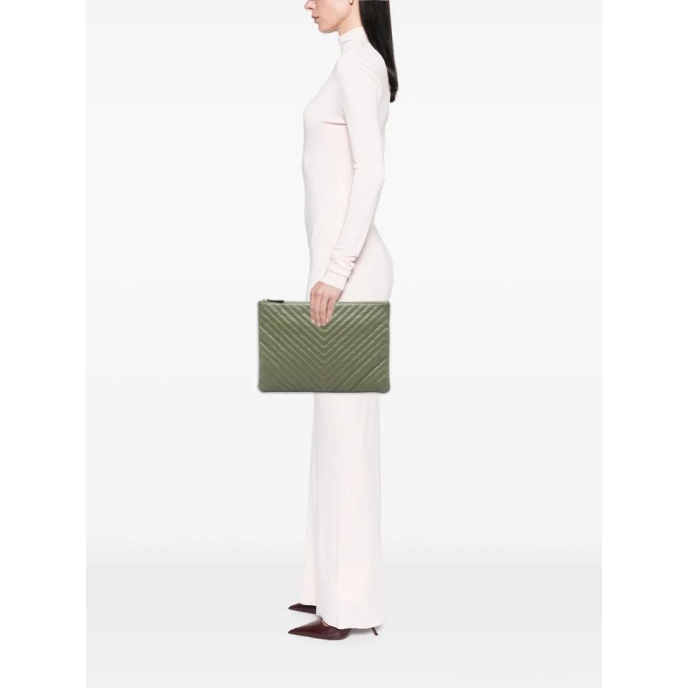 Большой клатч CC Chevron Calfskin O Case (2016-2017 годы) 2