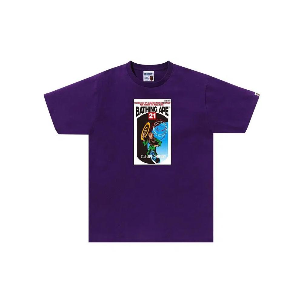 Футболки BAPE By Bathing Ape Tee 'Фиолетовый' 1