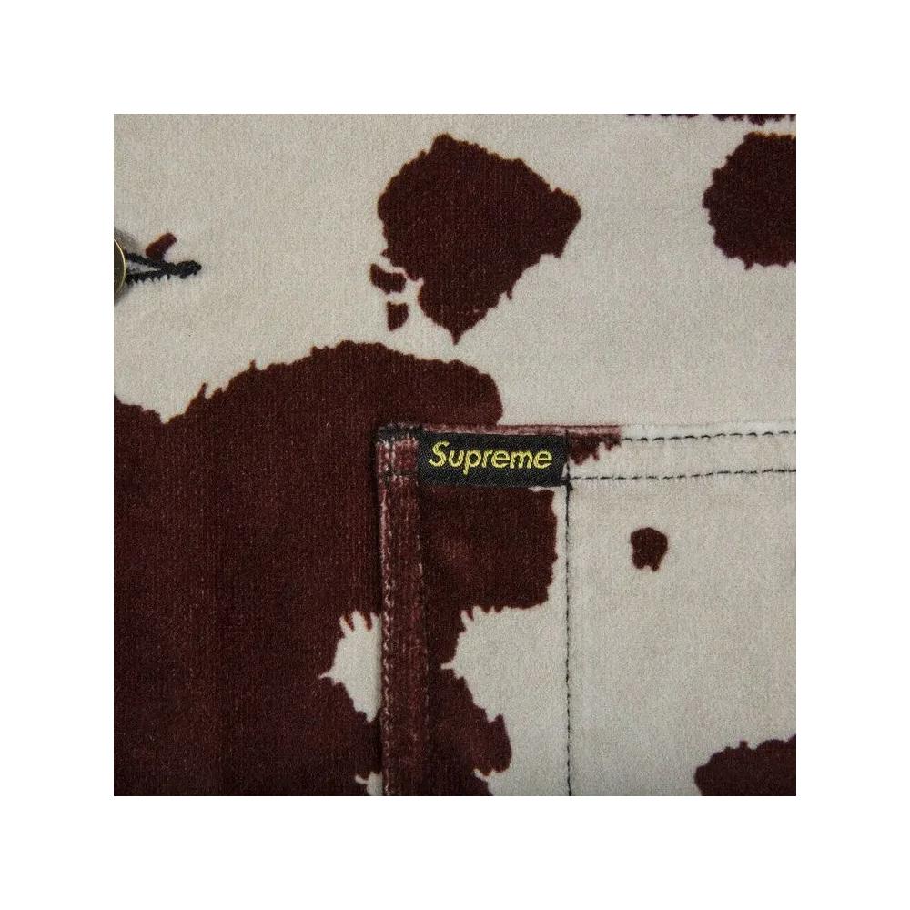 Верхняя одежда Supreme Velvet Chore Coat 'Cow' 2