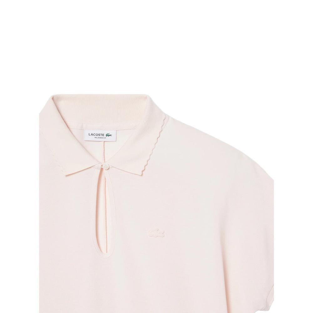 cut-out scalloped polo shirt 2