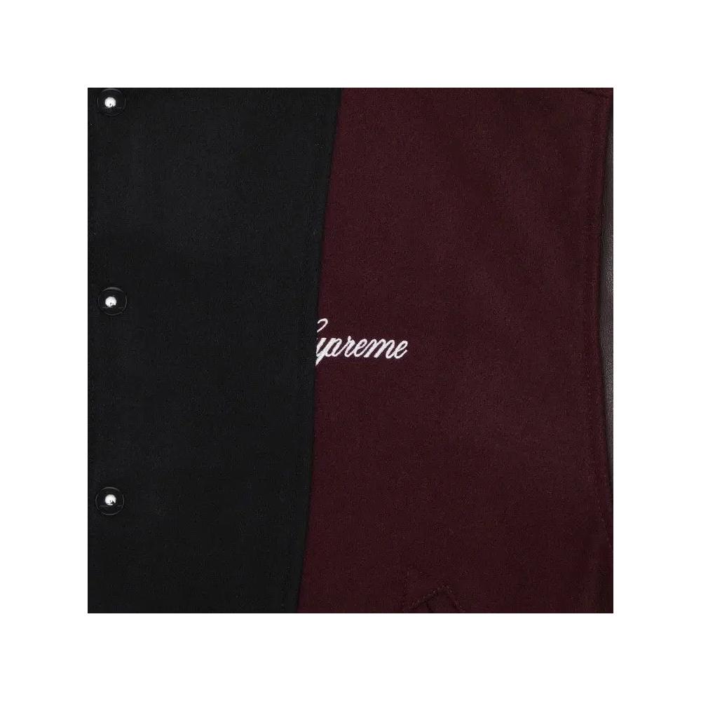 Варсити-куртки Supreme x MM6 Maison Margiela Split Varsity Jacket 'Multicolor' 3