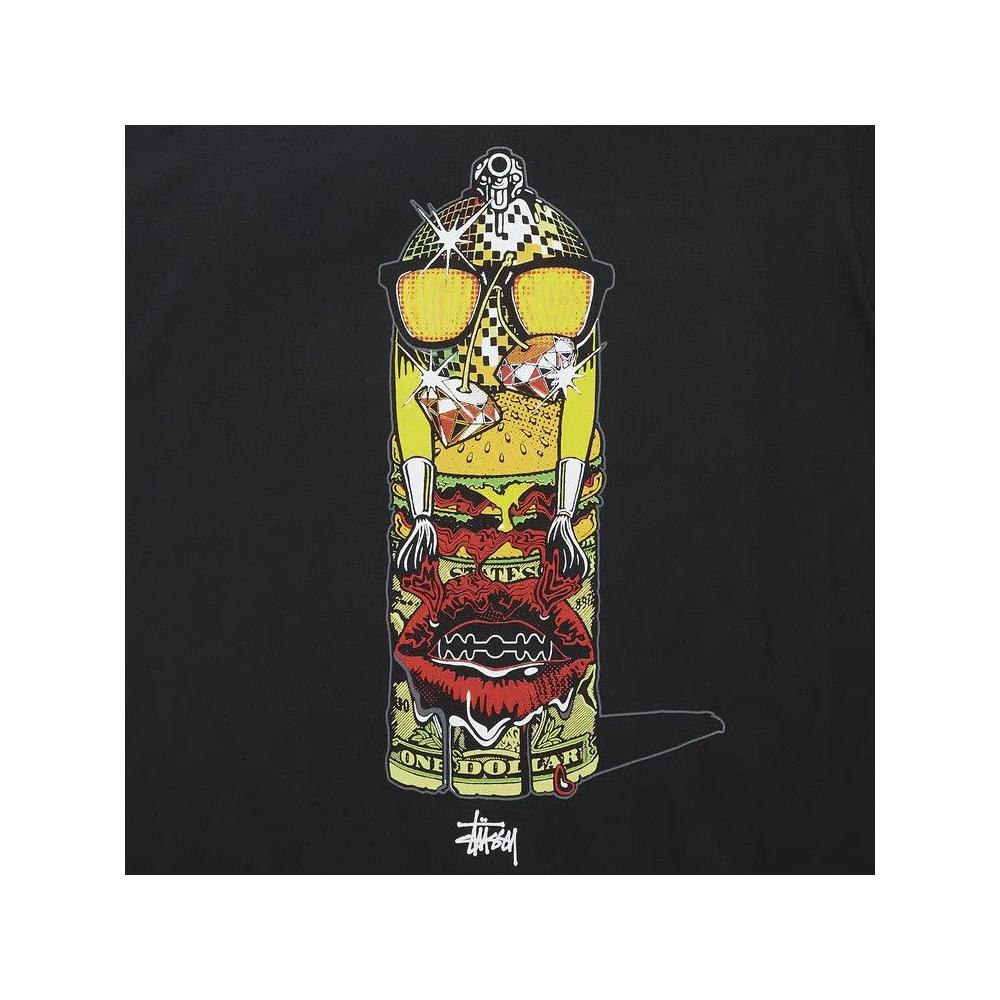 Футболки Stussy Gear High Gloss One Dollar Tee 'Black' 3