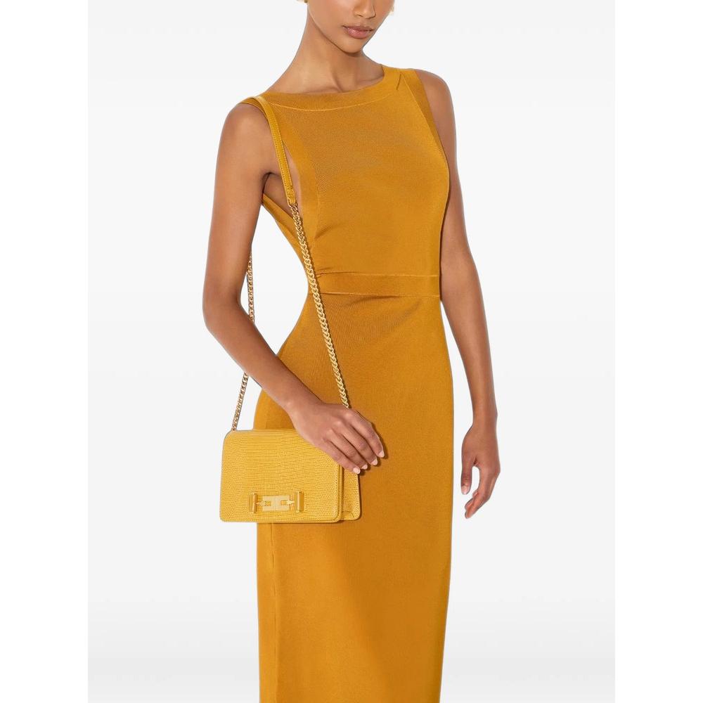 shoulder bag with groumette chain 2