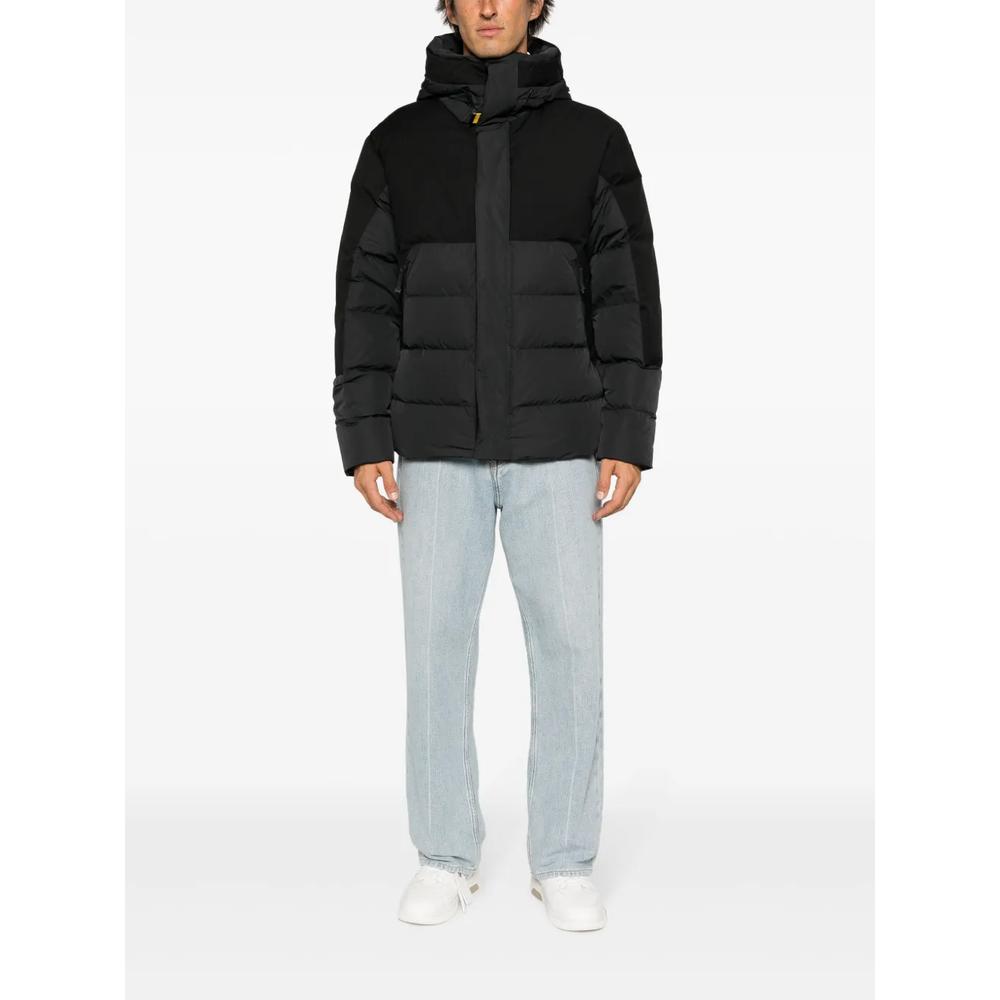 logo-patch padded jacket 2