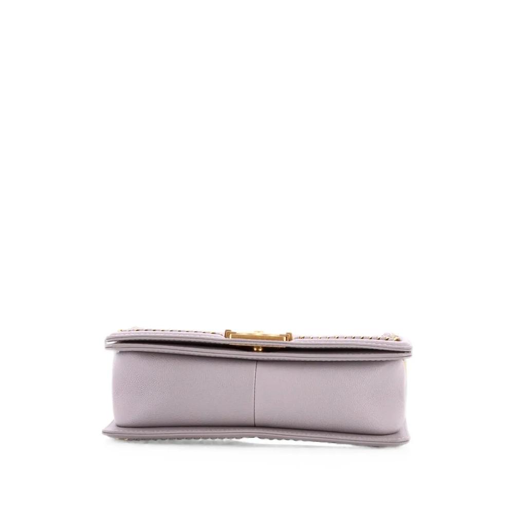 Сумка через плечо Boy Flap Bag Quilted Caviar with Whipstitch Chain Detail Old Medium 4