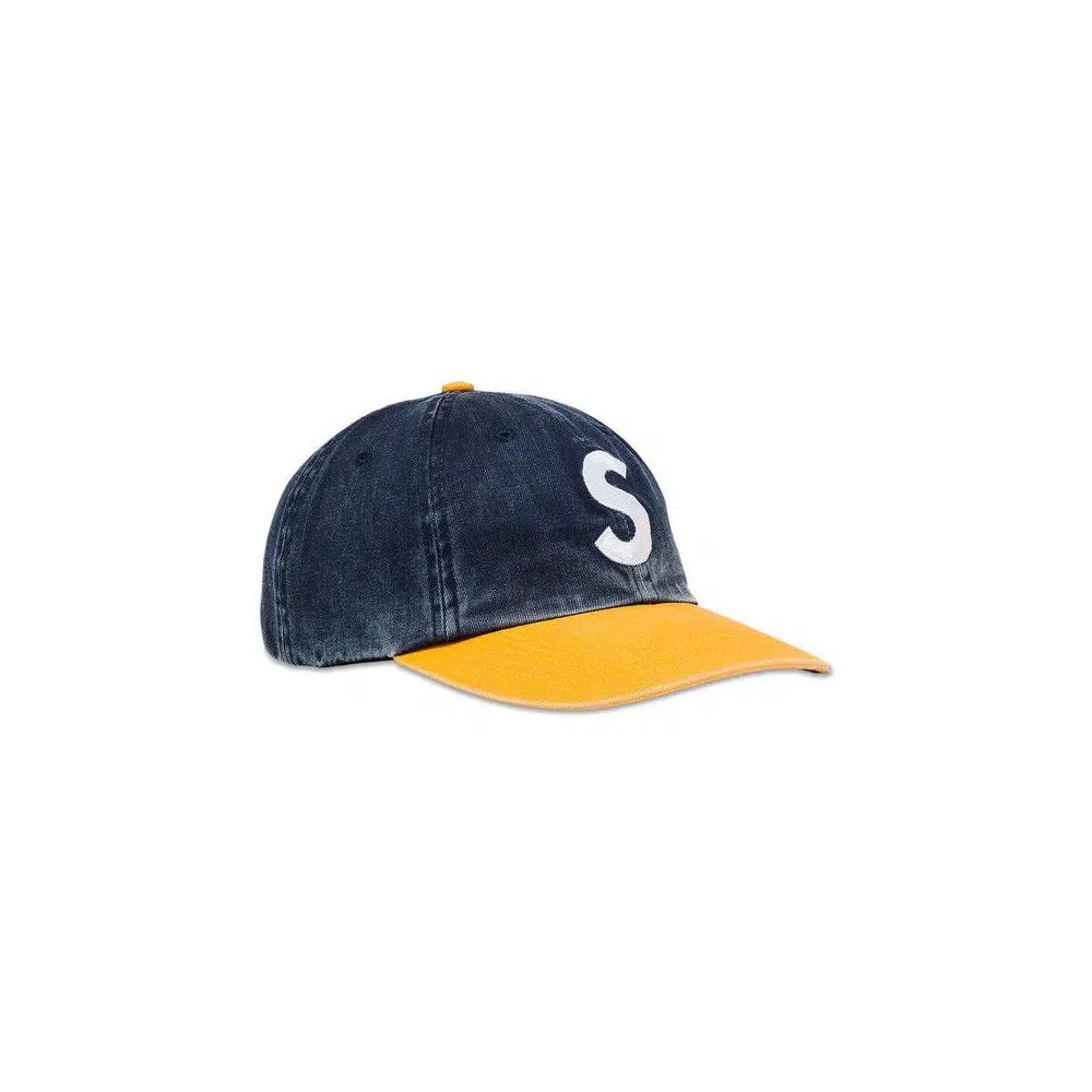 Кепки Supreme Pigment Coated 2-Tone S Logo 6-Panel 'Navy' 2