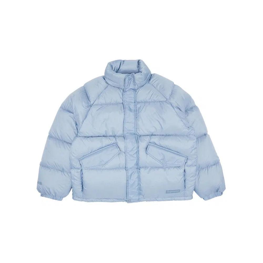 Пуховики Supreme 700-Fill Down Lightweight Puffer Jacket 'Светло-Синий' 1