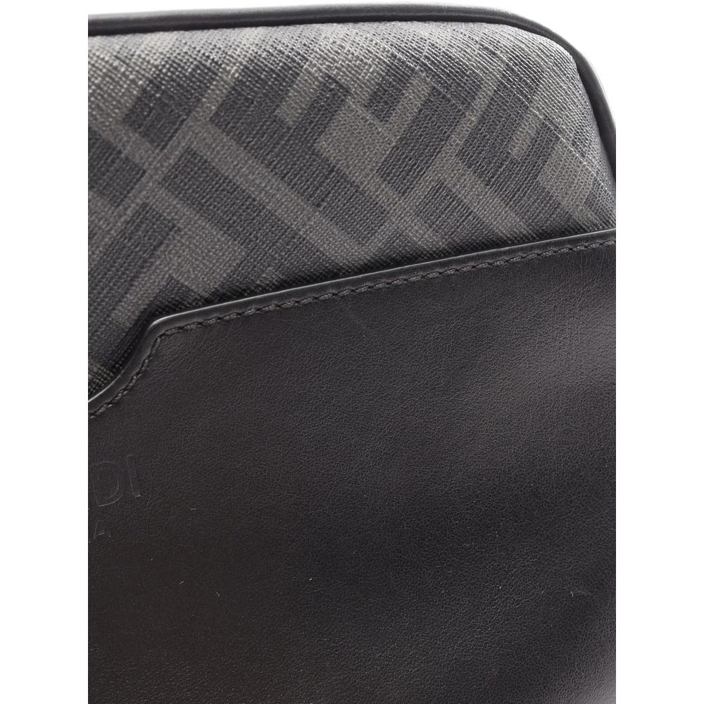 2010s FF logo-print messenger bag 4