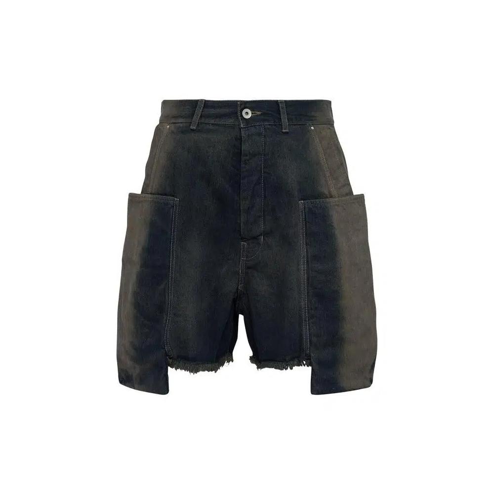 Брюки Rick Owens Stefan Cargo Shorts 'Darkdust' 1