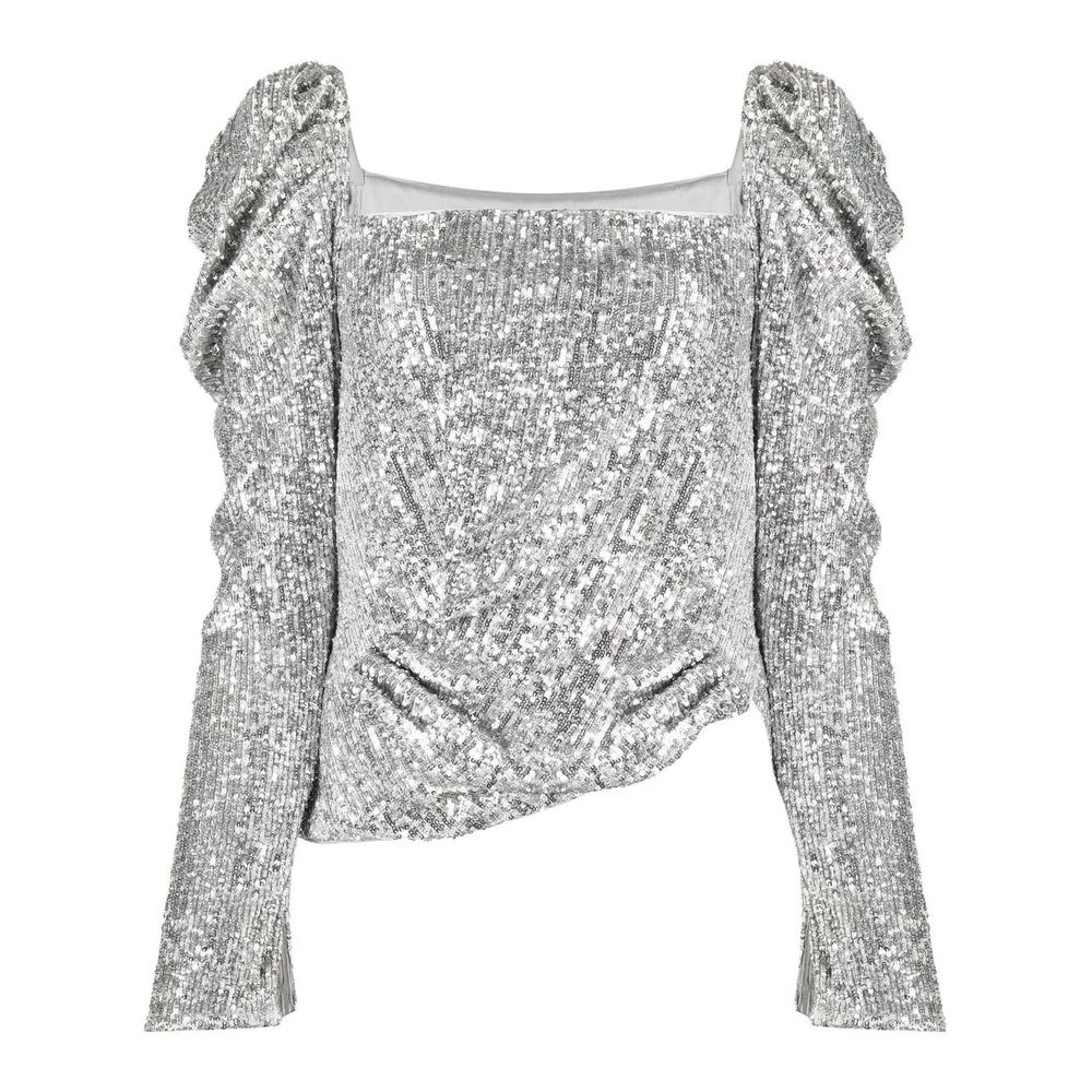 Блузка Allura Hammered с пайетками 1