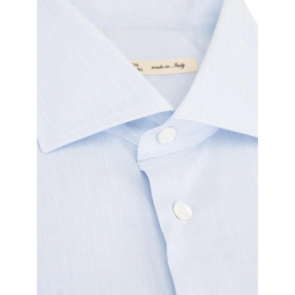 pinstripe-pattern shirt 2