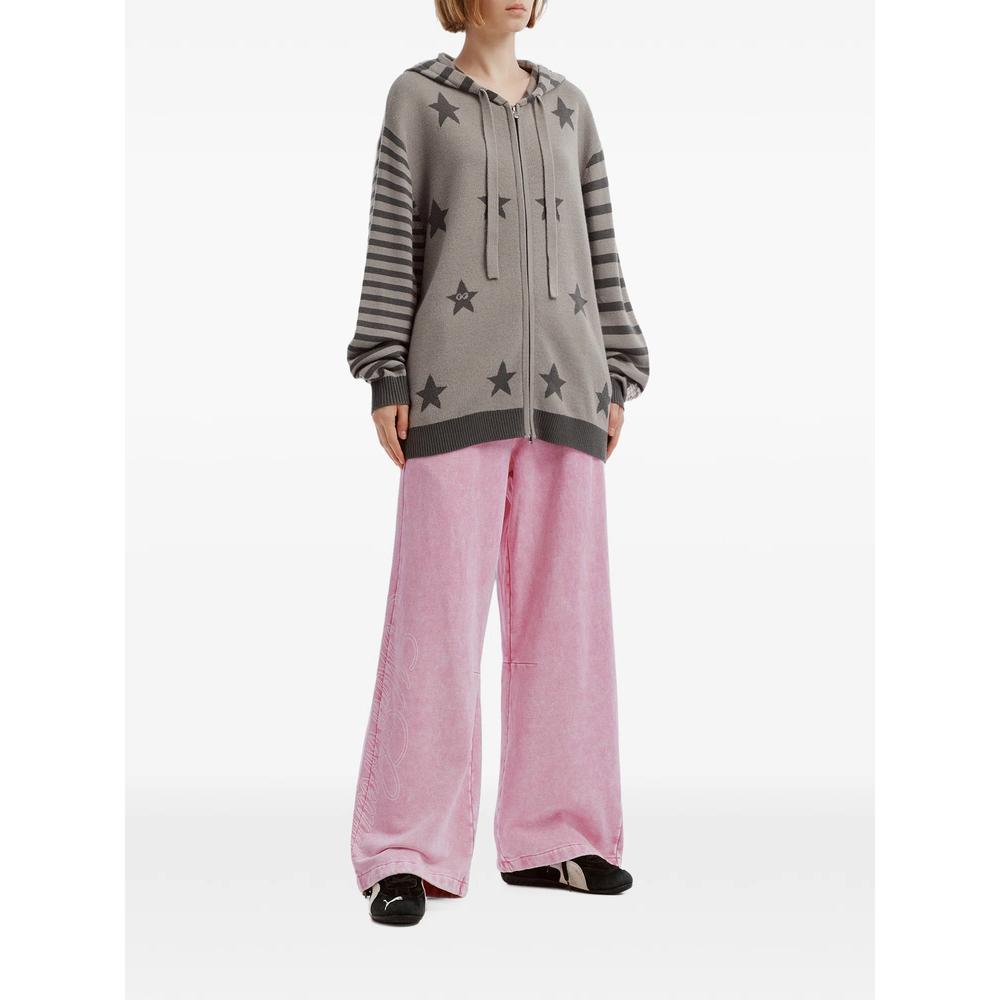 logo-print wide-leg trousers 2