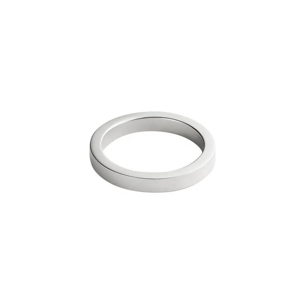Кольцо MM6 Maison Margiela Numeric Minimal Signature Ring 'Серебряный' 2
