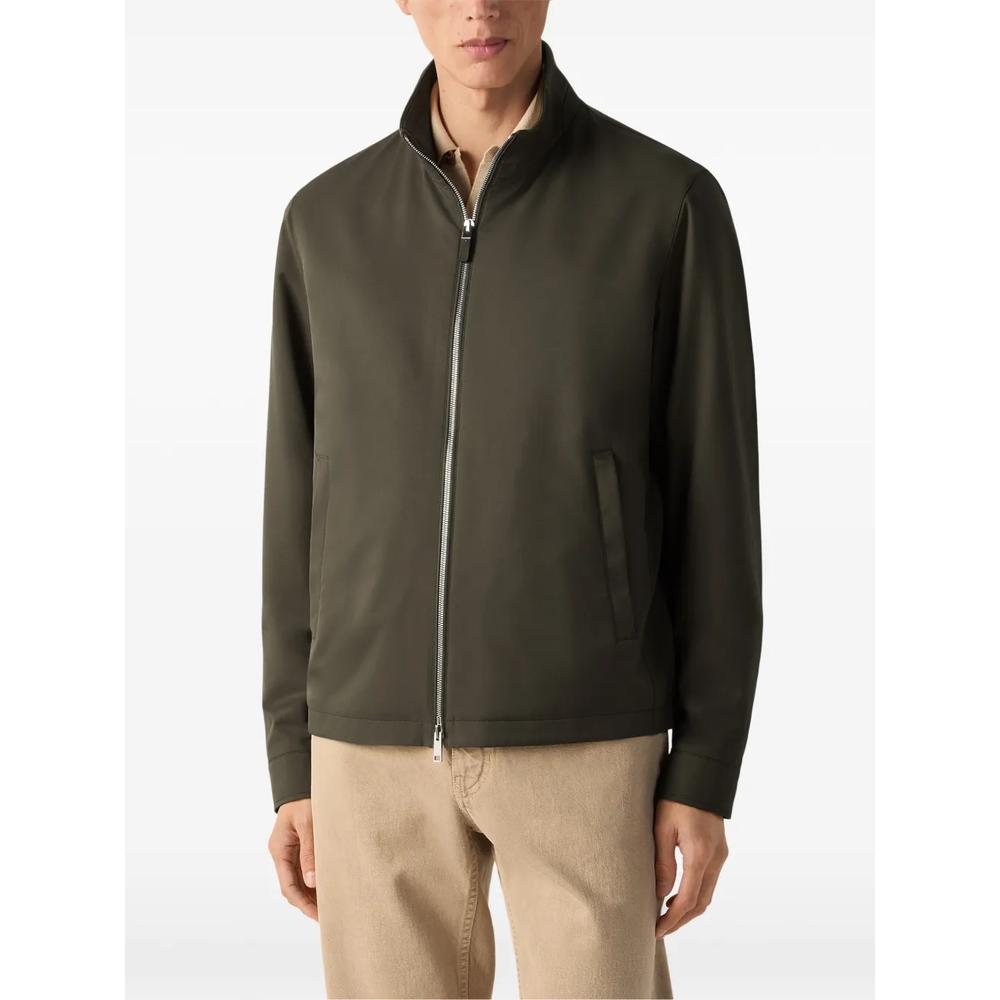 dark olive green microfiber Motorin 100cc blouson 3
