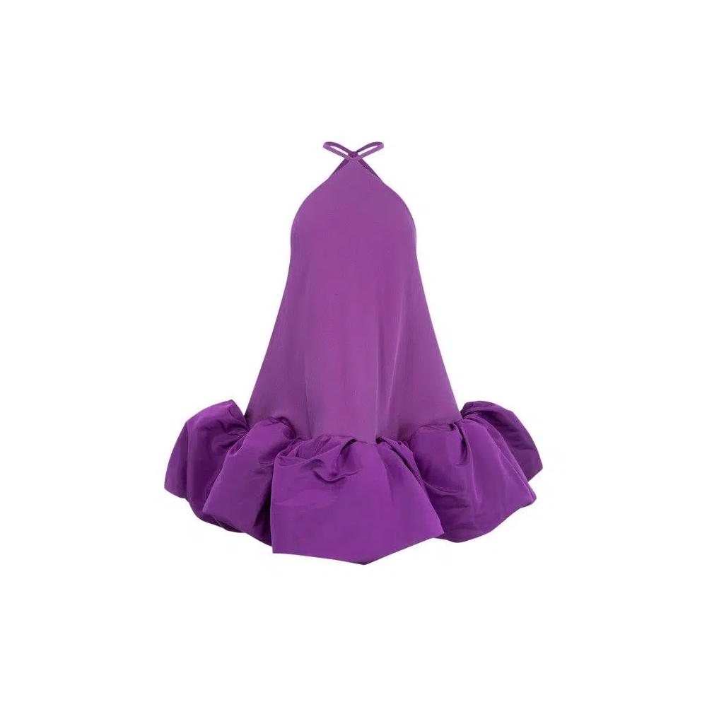 Короткие платья Balenciaga Halter Balloon Dress 'Purple' 1