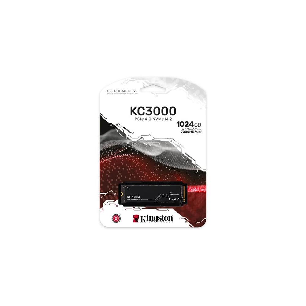 Kingston KC3000 1TB PCIe 4.0 NVMe M.2 SSD 2