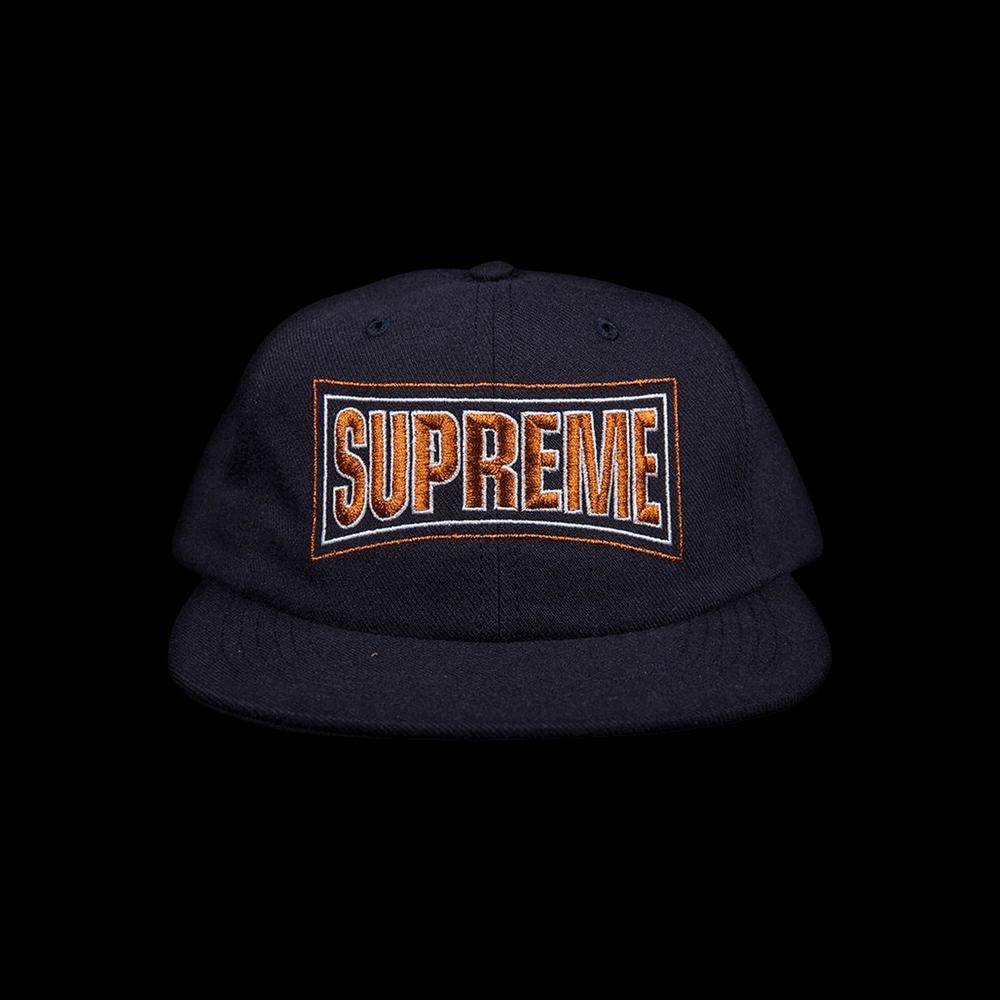 Снэпбэки Supreme Metallic Arc 6-Panel Cap 'Navy' 1