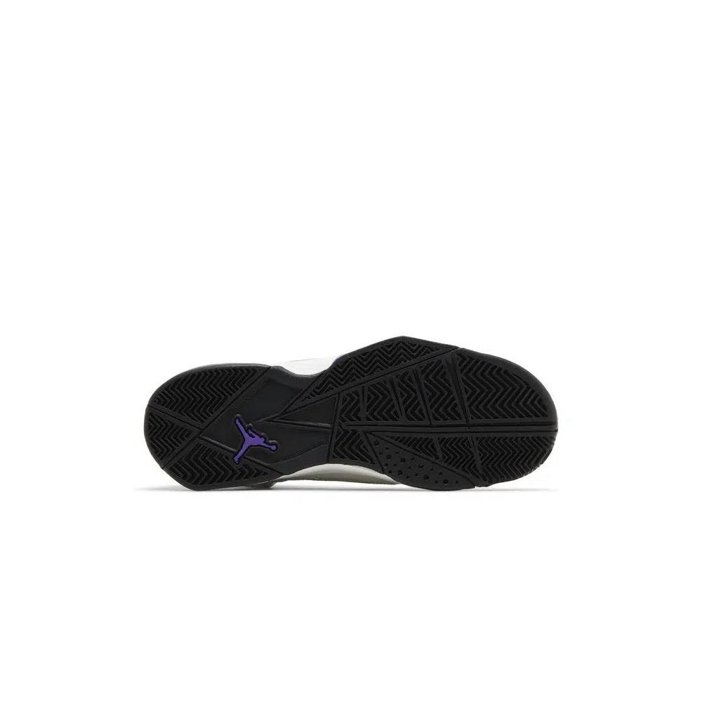 Кроссовки Air Jordan True Flight GS 'Base Grey Purple Venom' 4