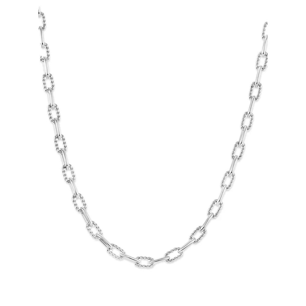 Серебряная цепочка на шею DY Madison (3 мм) 1