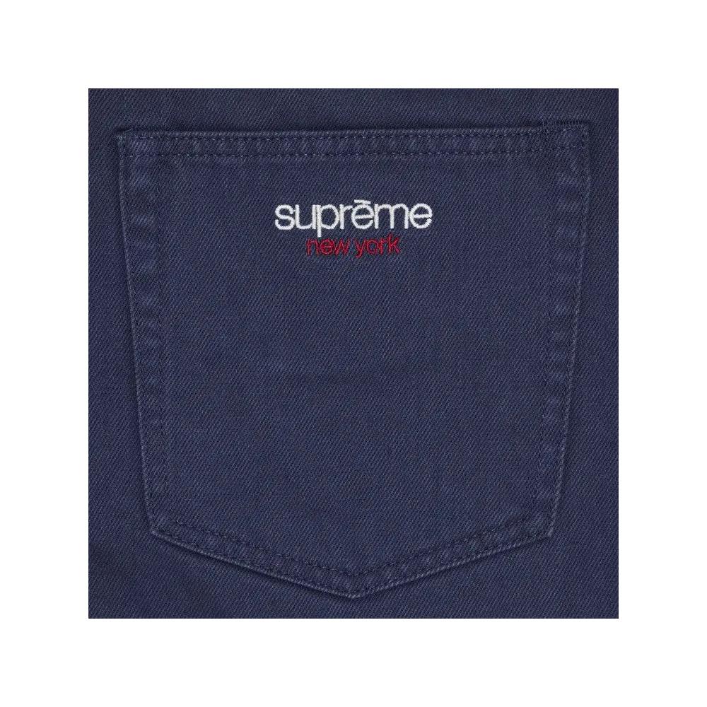 Шорты Supreme Baggy Denim Short 'Темно-синий' 3