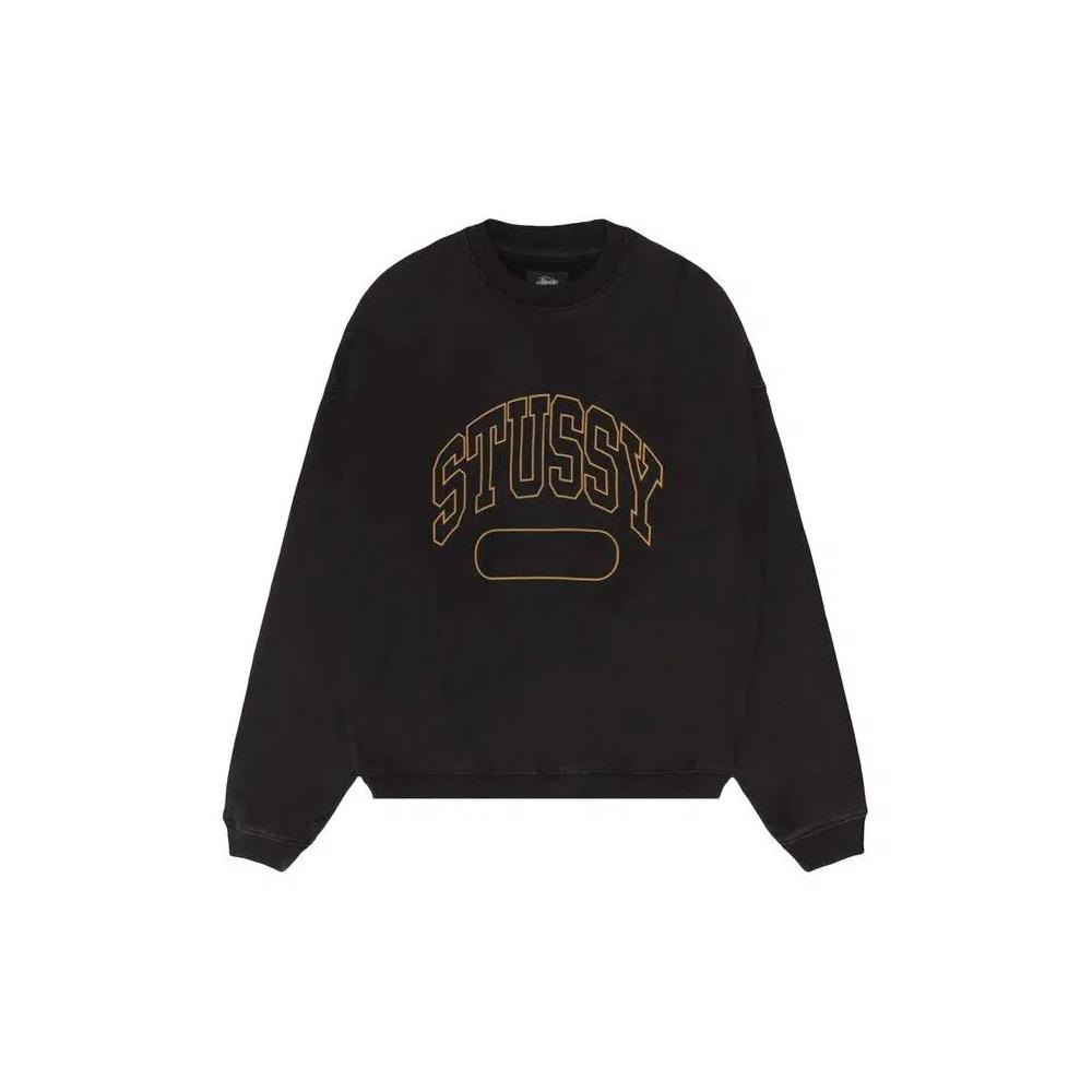 Свитеры Stussy Varsity Oversized Crewneck 'Черный' 1