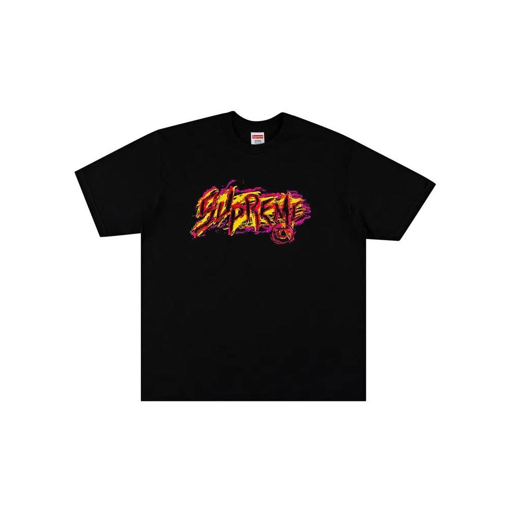 Футболки Supreme Scratch Tee 'Black' 1