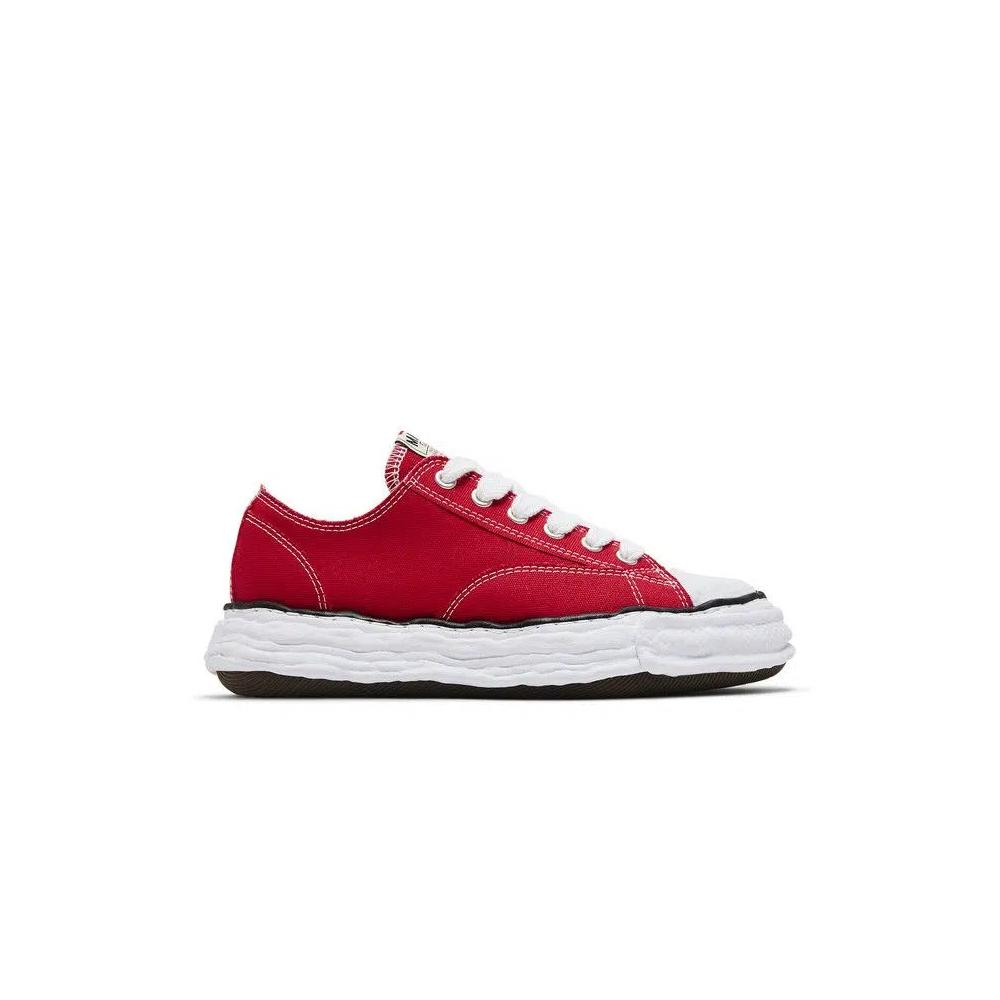 Кроссовки Maison Mihara Yasuhiro Peterson 23 OG Sole Canvas Low 'Red' 1